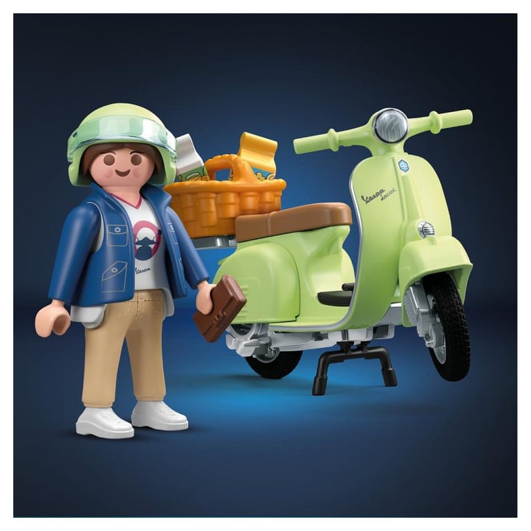 Jeux D'imitation 1969 Vespa 150 Sprint Veloce Playmobil La Boite - vue 7