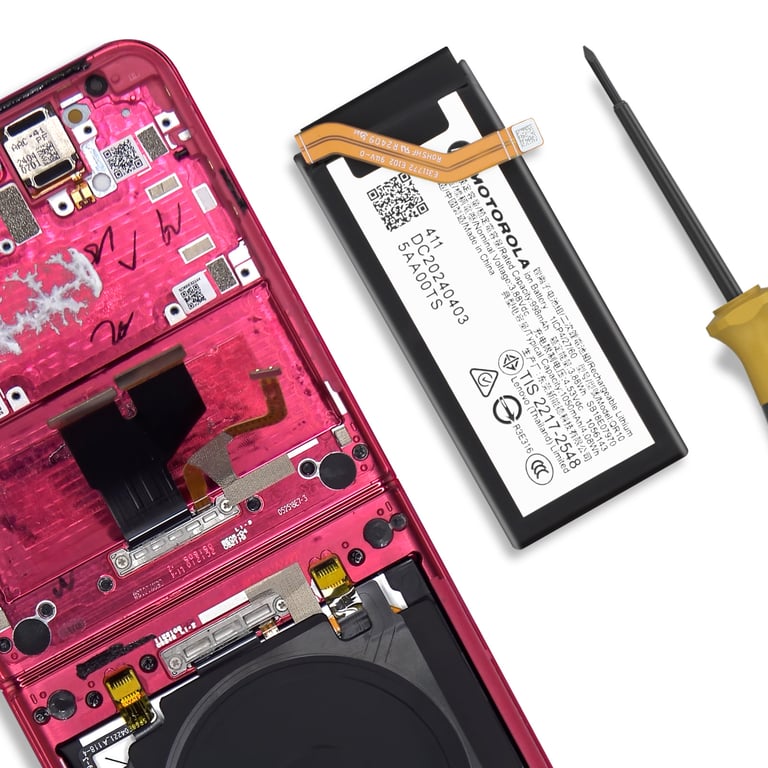Batterie Secondaire pour Motorola Moto Razr 50 Ultra 1050mAh QR10 Neuf - vue 3