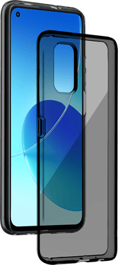 BigBen Funda para Oppo Reno 6 5G Soft Translucent Negro transparente