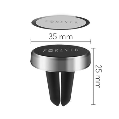 Soporte de coche para Smartphone Universal - Sujeción magnética Forever