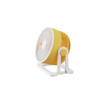 Ventilador de mesa Fabrilamp Funchal 32W amarillo