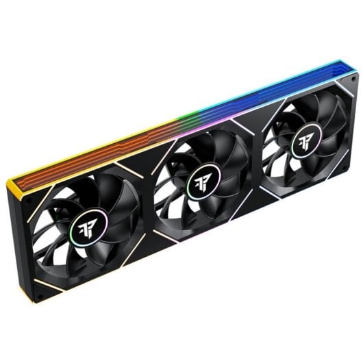 Ventilateur supplémentaire Tempest TX Pack 120mm 1800RPM ARGB PWM aspa inversée - vue 4