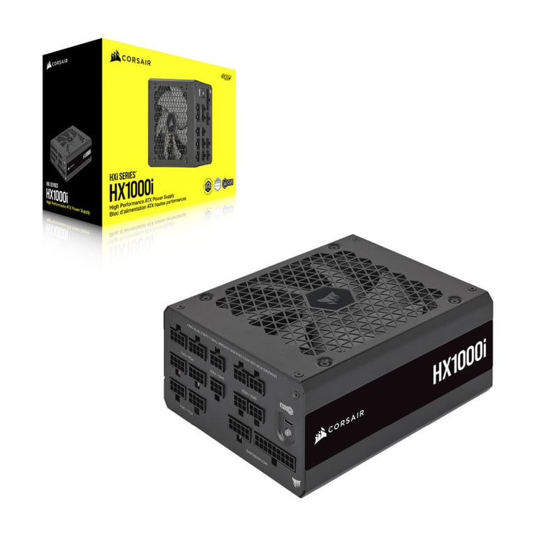 Corsair HX1000i 80PLUS Platinum ATX 3.1 - vue 2