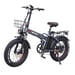 DrveTion AT20 Vélo Électrique - Moteur 750W Batterie 48V20Ah Freins Hydrauliques Roues 20'' - Gris