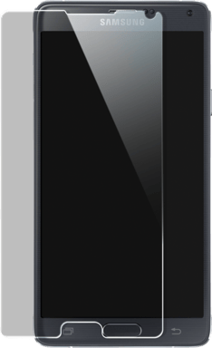 Protection d'écran premium en verre trempé pour Samsung Galaxy Note 4, Transparent