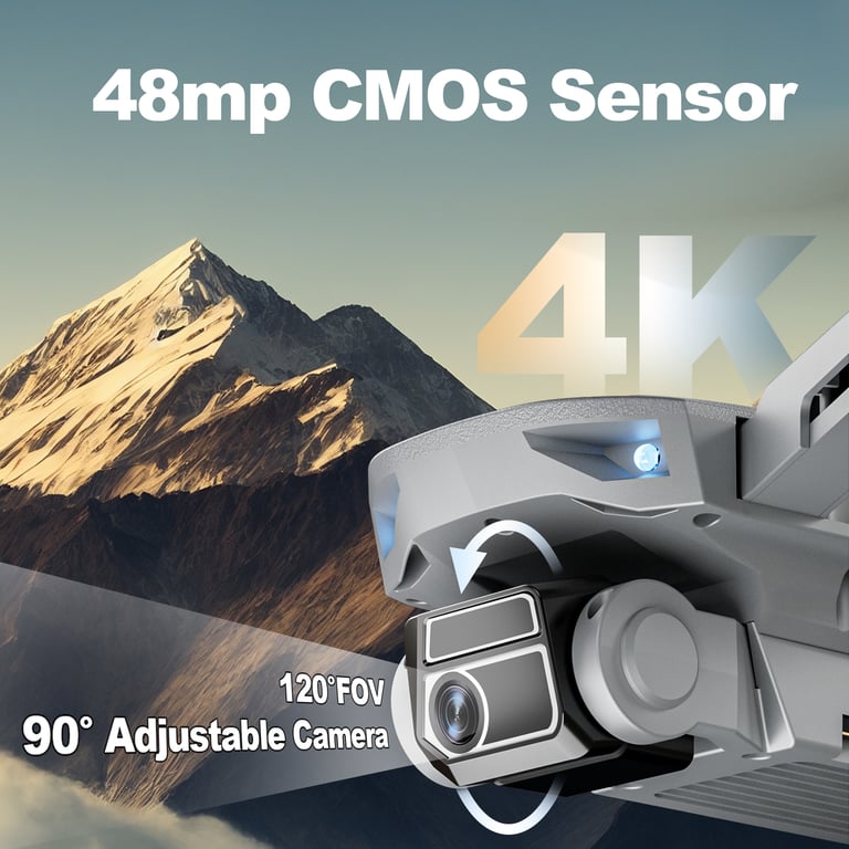 Drone N100 avec caméra 4K Transmission WIFI 5G FPV Adapté aux débutants Neuf - vue 5