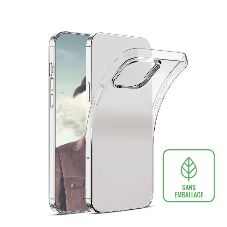 Funda Transparente Flexible Anti-amarilleo para Apple iPhone 12/12 Pro