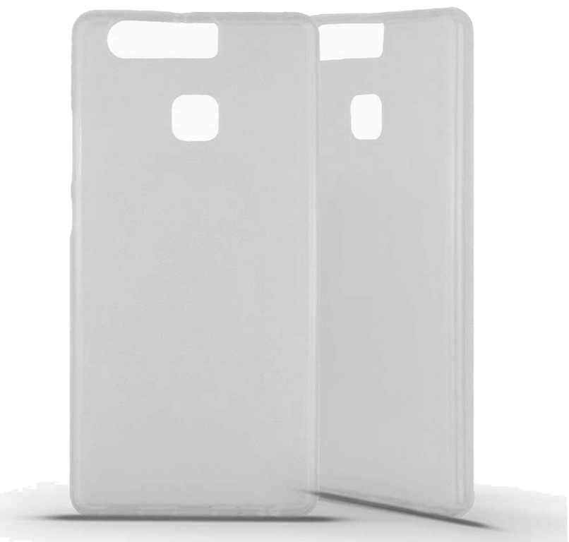 Coque silicone unie compatible Givré Translucide Huawei P9