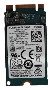 Lenovo 00UP651 unidad de estado sólido 256 GB M.2 PCI Express 3.0