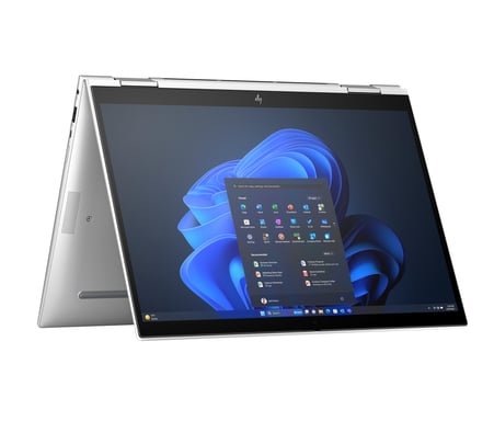 HP Elite x360 830 G11 Intel Core Ultra 7 155U Hybride (2-en-1) 33,8 cm (13.3'') Écran tactile WUXGA 16 Go LPDDR5x-SDRAM 512 Go SSD Wi-Fi 6E (802.11ax) Windows 11 Pro AI PC Argent