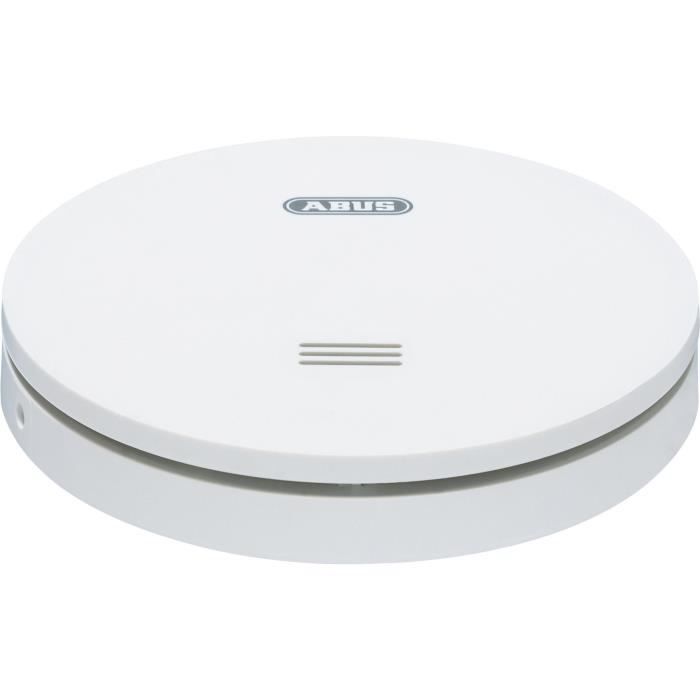 Détecteur de fumée ABUS RWM160 Design ultraplat Protection 40 m² Alarme 85 dB Pile lithium - vue 3