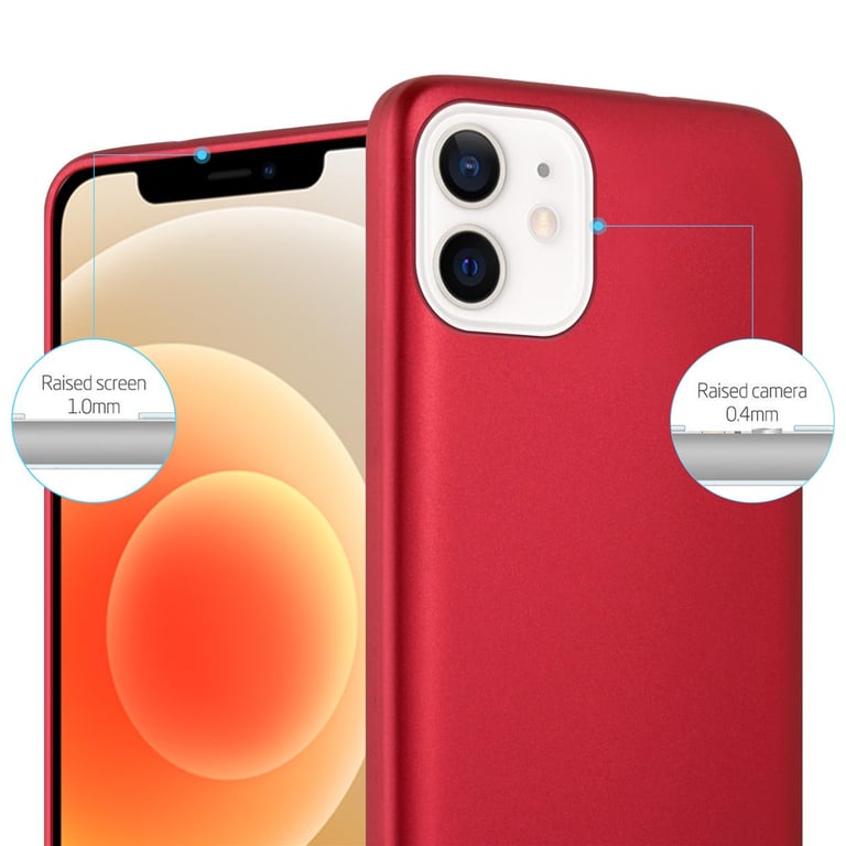 Funda para iPhone 8 Plus Tecnología Ultra Impacto Color Rojo