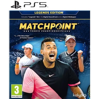 Matchpoint - Campionati di Tennis Edizioni Leggende Gioco PS5