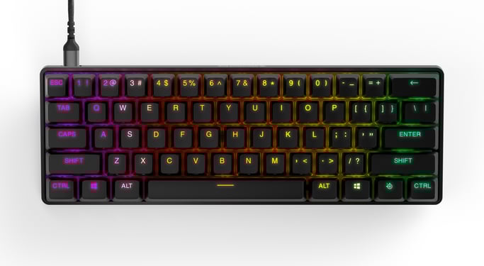 Steelseries Apex Pro Mini clavier Gaming USB AZERTY Français Noir