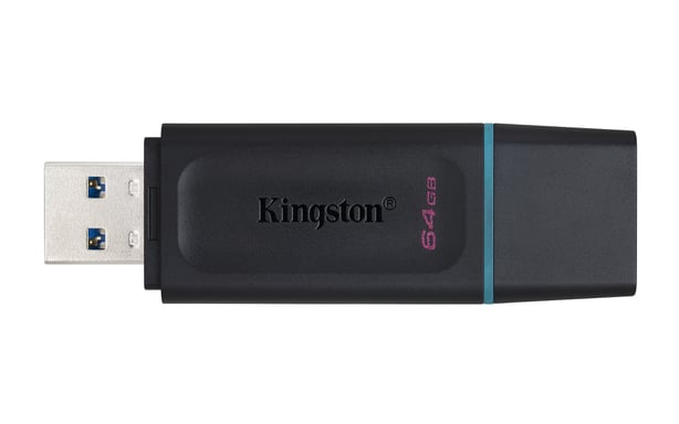 Kingston Technology DataTraveler Exodia 64GB USB Flash Drive USB Tipo-A 3.2 Gen 1 (3.1 Gen 1) Negro