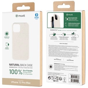 Muvit For Change Coque Bambootek Cotton: Apple Iphone 12 Pro Max