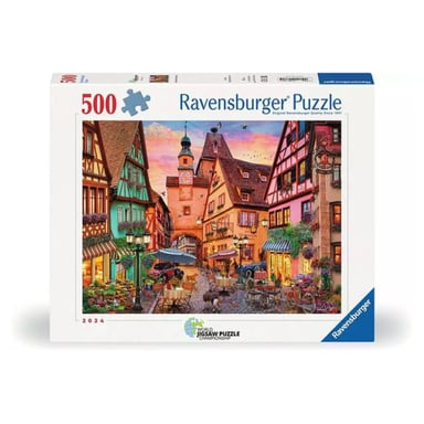 Puzzle de 500 piezas: Un cautivador romance bávaro