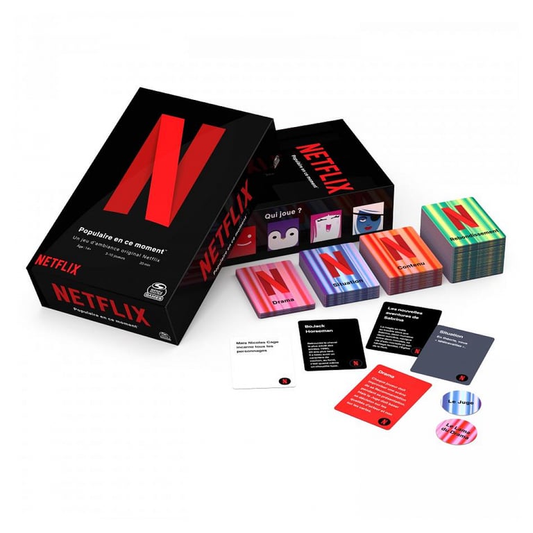 Jeu Netflix Spin Master - vue 3