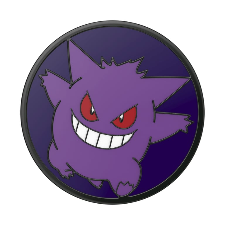 PopSockets Pop Grip pour Smartphones Enamel Glow in the Gengar