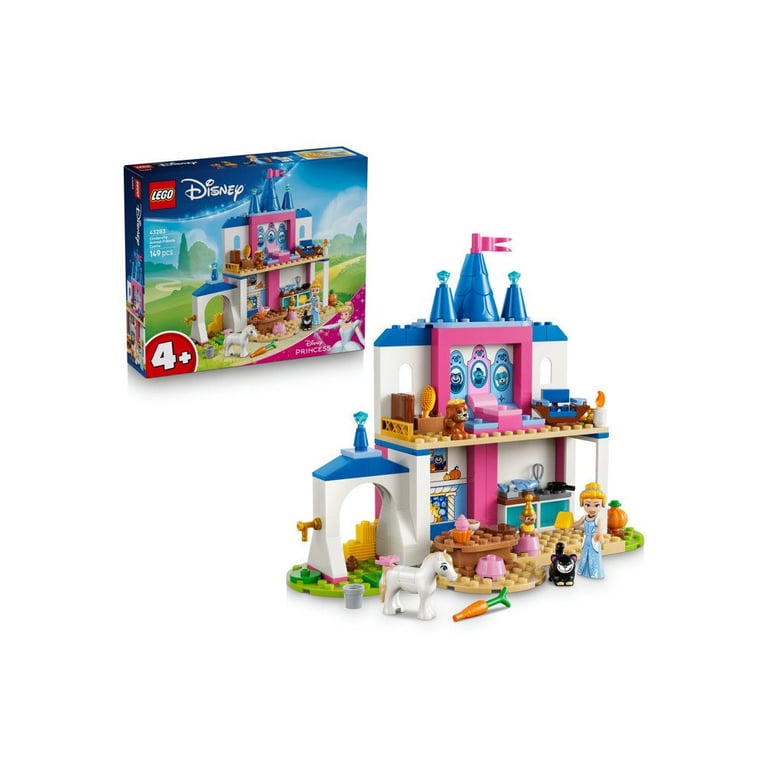 LEGO Disney Princess Château de Cendrillon et ses Amis Animaux 43283 - vue 4