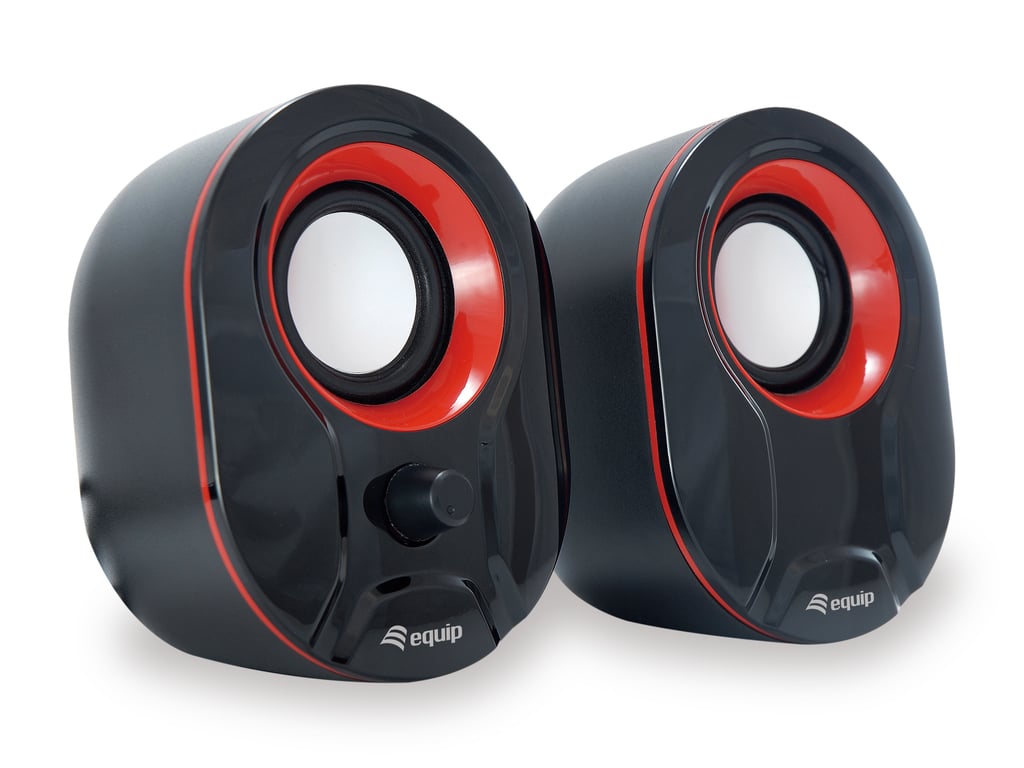 Haut-Parleur Equip 245332 – Avec Fil, 3 W, Mini Enceintes 2.0 USB