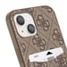 Coque pour Apple iPhone 14 PU 4G Porte-cartes Marron