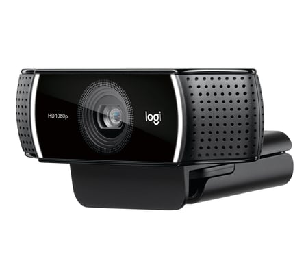 LOGITECH - Webcam Stream Full HD C922 Pro - Negra