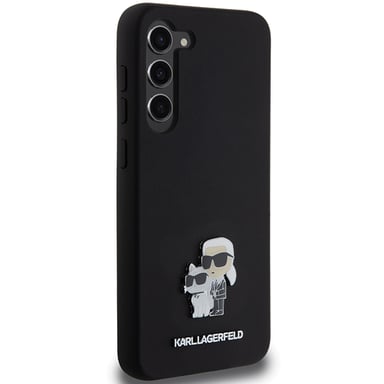 Custodia Karl Lagerfeld Karl&Choupette per Samsung Galaxy S23+, nera