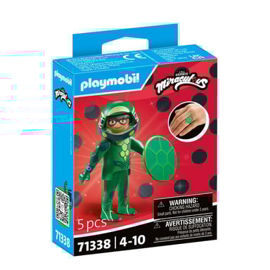 PLAYMOBIL Miraculous set: Carapace - Nino, el héroe de París