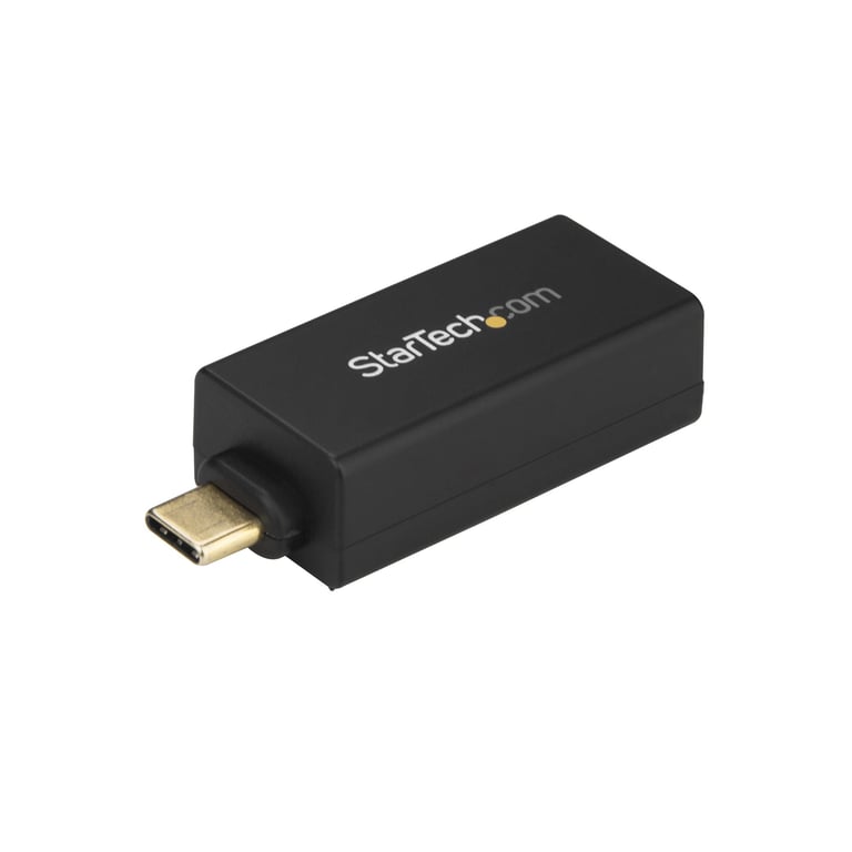 StarTech.com Adaptateur USB C vers Gigabit Ethernet Adaptateur Réseau 1Gbps NIC USB 3.0USB 3.1 Type C 1GbE USB C vers RJ45Port LAN TB3 Compatible Windows MacBook Pro Chromebook Neuf
