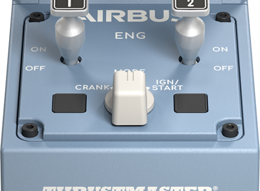 Thrustmaster TCA Quadrant Airbus Edition Negro, Azul Simulador de Vuelo PC