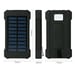 Batterie Externe Solaire pour Smartphone Tablette Chargeur Universel Power Bank 4000mAh 2 Port USB