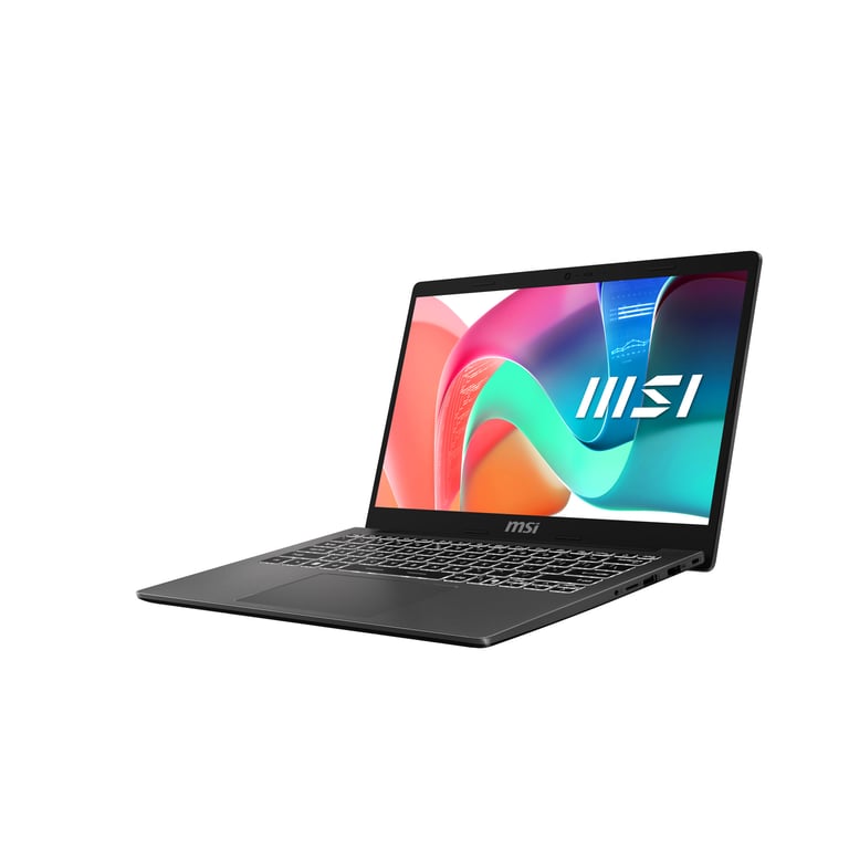 MSI Modern 13 F1MG 040FR Intel Core 7 Ordinateur portable 33 8 cm 13.3 Full HD DDR4 SDRAM SSD Wi Fi 6E 802.11ax Windows 11 Pro Neuf