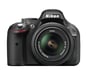 Nikon D5200 + Kit fotocamera reflex AF-S DX NIKKOR 18-55 mm 24,1 MP CMOS 6000 x 4000 pixel Nero