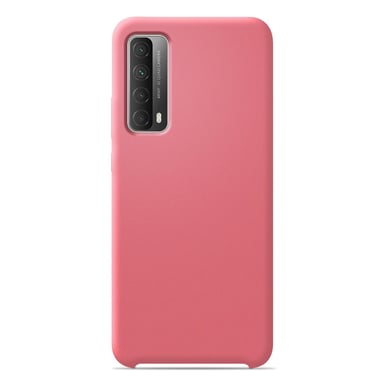 Coque silicone unie Soft Touch Rose compatible Huawei P Smart 2021
