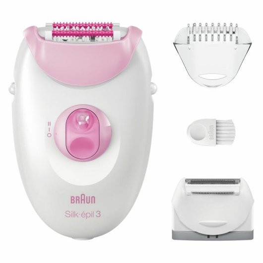 Épilateur Électrique Braun Silk-épil 3 SE3-031 – 20 Pincettes, 2 Vitesses, Smartlight - vue 6