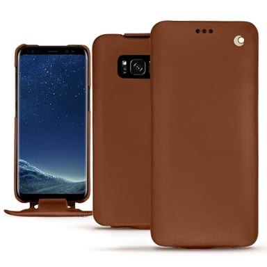 Noreve 21193T9/F coque de protection pour téléphones portables 14,7 cm (5.8'') Housse Marron Samsung Galaxy S8