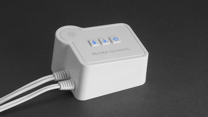 Mars Gaming MSRGBW altoparlante bianco cablato e wireless 15 W