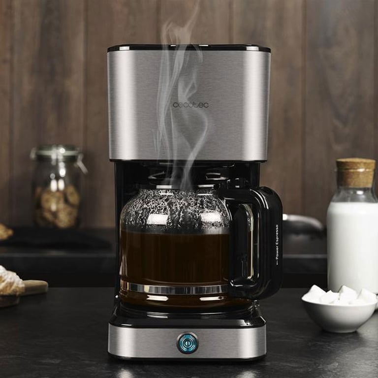 Machine à café filtre Cecotec Coffee 66 Heat ExtremeAroma 950 W 1,5 L 12 tasses anti-goutte Gris - Neuf