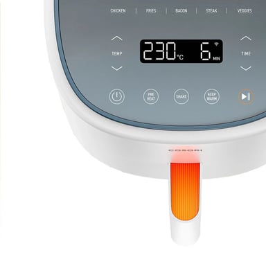 Friggitrice senza olio COSORI Lite White da 3,8 litri