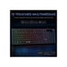 Clavier filaire THE G-LAB KEYZ CAESIUM EX 98% Membrane silencieuse anti-ghosting 26 touches noir rétroéclairage arc-en-ciel dynamique