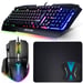 Pack Clavier Souris Switch Pro-K5 RGB et Convertisseur