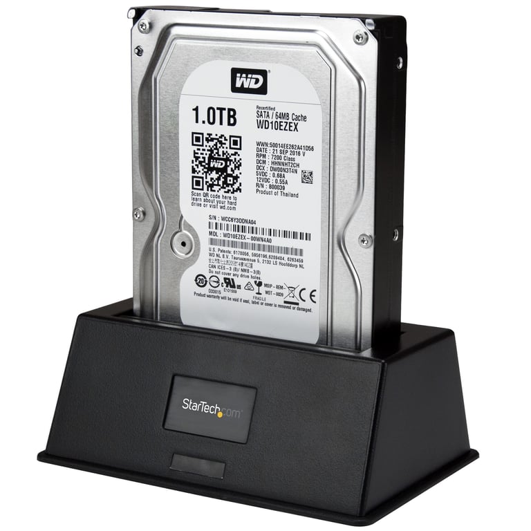 StarTech.com Station d'Accueil pour Disque Dur USB 3.0 à SATA à Baie Unique Dock pour Disque Dur USB 3.0 5 Gbps Dock pour HDDSSD Externe 2 53 5 SATA IIIIII Baie pour Disque Dur à Chargement par le Haut Neuf - vue 2