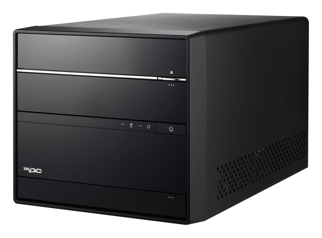 Shuttle XPC cube Barebone SH570R6 - S1200, Intel H570, 1x PCIe X16, 1x PCIe X4, 2x M.2, 2xDP, 1xHDMI, 2x LAN, 1x 5.25 , 2x 3.5 , Alimentation 300W - Neuf