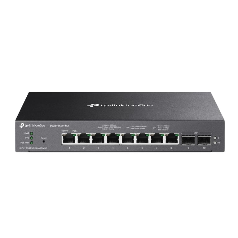 TP LINK SG2210XMP M2 - vue 2
