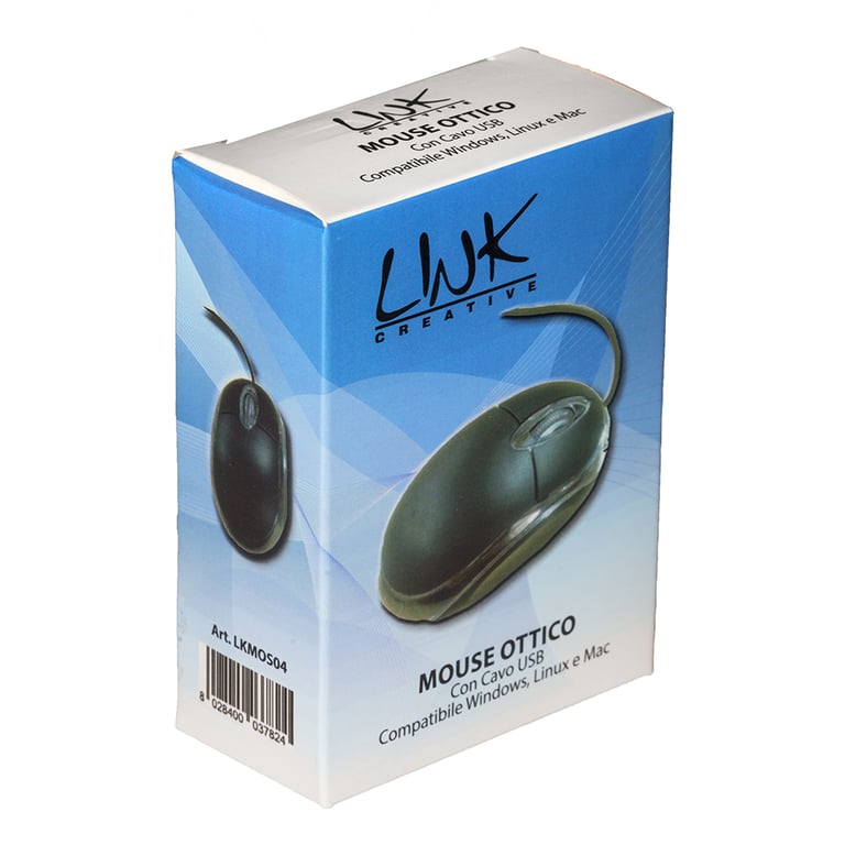 Link Accessori LKMOS04 Bureau Droitier USB Type A Optique Neuf - vue 3
