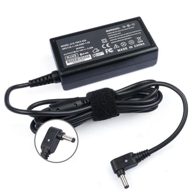 CoreParts MBA50157 adaptador e inversor de corriente Interior 65 W Negro