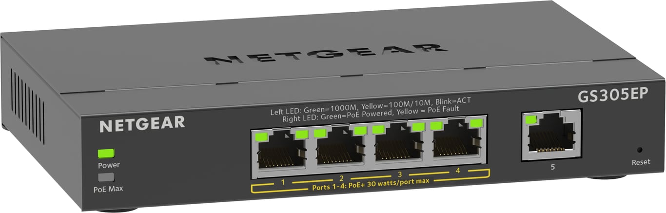 Netgear GS305EP - vue 3