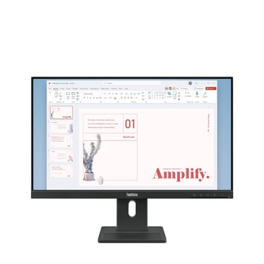 Lenovo ThinkVision E24-40 LED display 60,5 cm (23.8'') 1920 x 1080 pixels Full HD LCD Noir