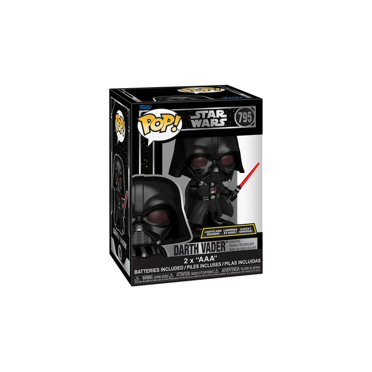 Funko Star Wars Figurine POP! Super Sized Super Darth Vader SFX 15 cm - vue 3